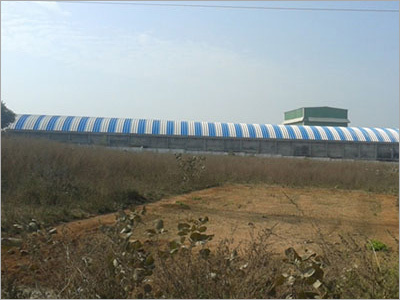 Trussless Roofing Shed Size: Customized As Per The Order