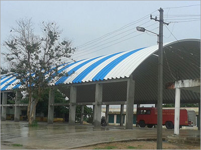 Arch Roofing Size: Customized As Per The Order
