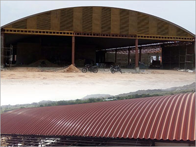 Industrial Roofing Sheets Size: Customized As Per The Order