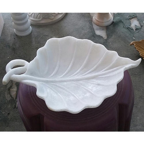 Marble White Decorative Plate