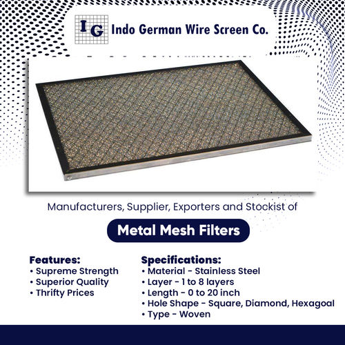 Metal Mesh Filter