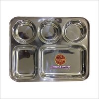 Stainless Steel Square Bhojan Thali