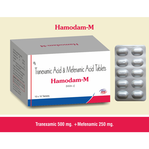 Tranexamic  500 mg. + Mefenamic 250mg