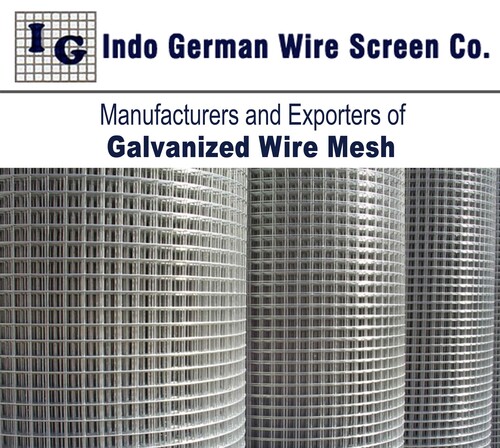 Galvanized Wire Mesh Application: Food Industry