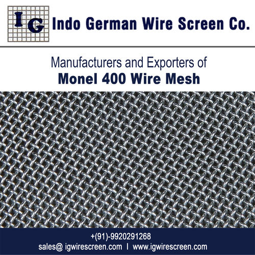 Monel 400 Wire Mesh