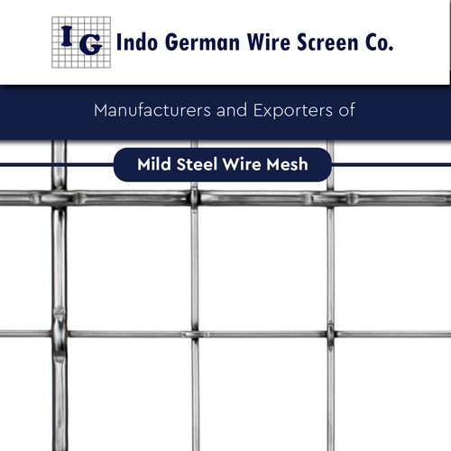 Mild Steel Wire Mesh Application: Food Industry