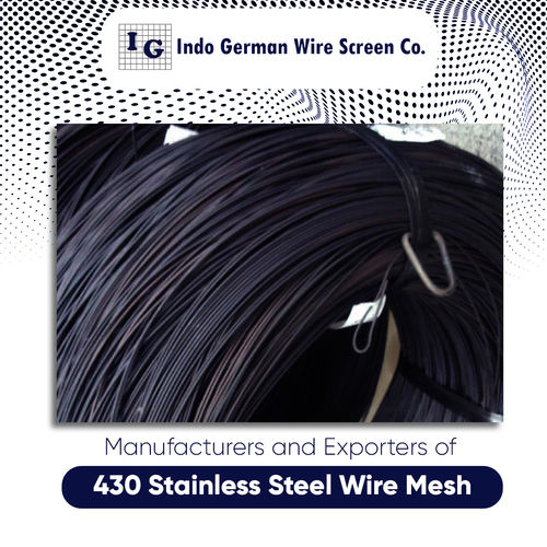 430 Stainless Steel Wire Mesh Application: Food Industry