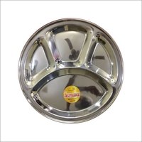 Stainless Steel Round Bhojan Thali