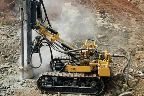 Crawler Mounted Blasthole Drill Rig