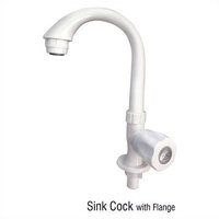 Sink Cock With Flange