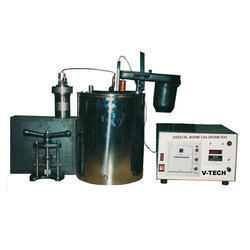 SEMI AUTOMATIC BOMB CALORIMETER APPARATUS