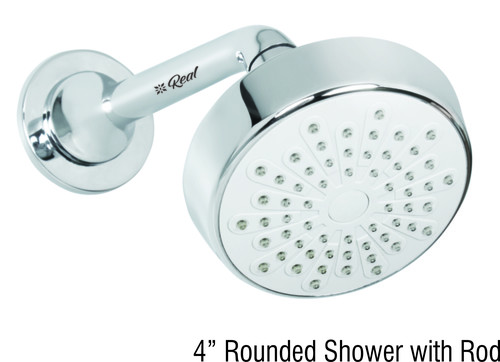 Round Shower With Rod