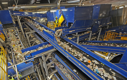 Solid Waste Recycling Plant Material Handling Equipment
