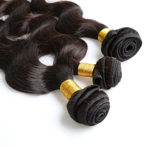 Natural Black Body Wave Human Hair