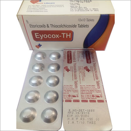 Etoricoxib with thiocolchocoside