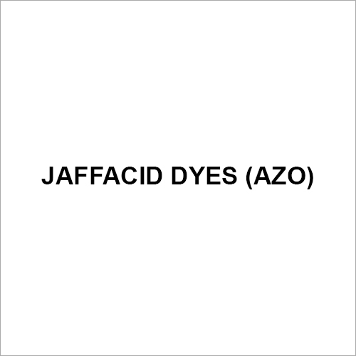 Jaffacid Dyes (Azo By JAFFS DYECHEM PVT. LTD.