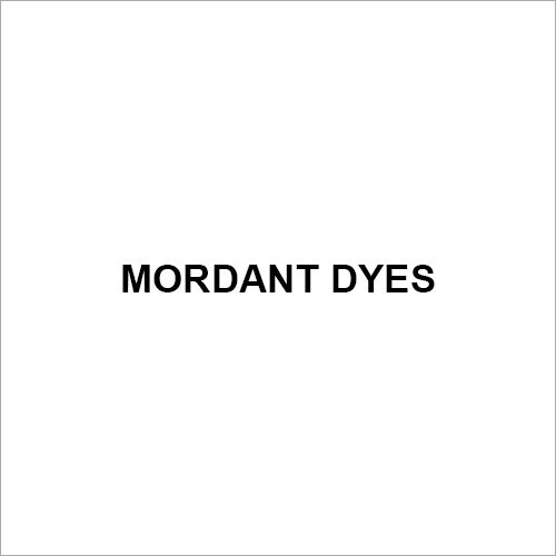 Mordant Dyes