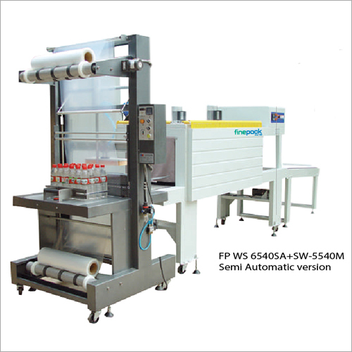 Semi Automatic Sleeve Sealing And Shrink Wrapping Machine