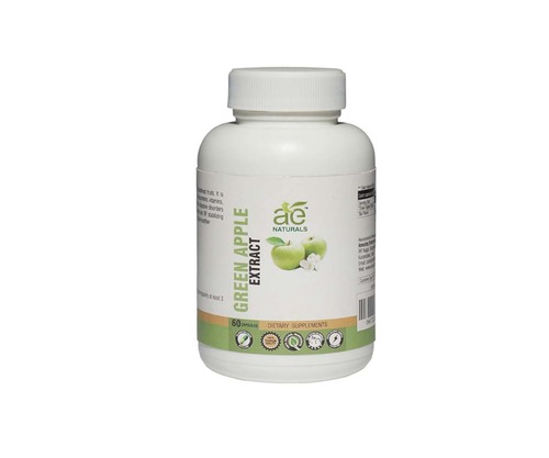 AE NATURALS Green Apple Extract Capsules For Glowing Skin 60 Caps By Amazing Enterprises