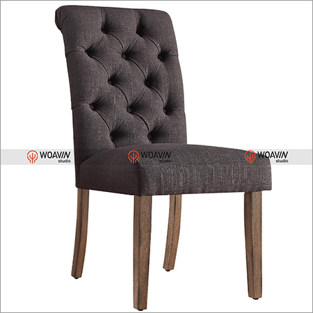 Parsons Chair Wooden Cushioned Seating