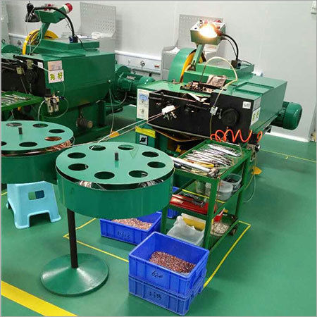 Bimetal Metal Contact Making Machine