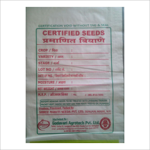 Seeds PP Woven Bags