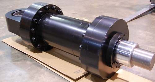 Double Acting Hydraulic Cylinder Capacity: 10 Kg/Hr