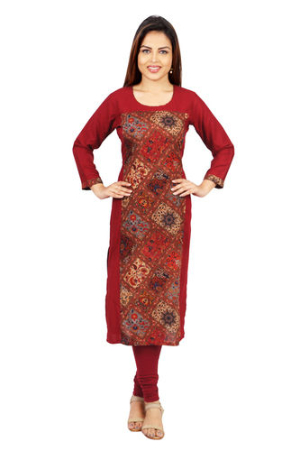 Rayon Printed Kurtis