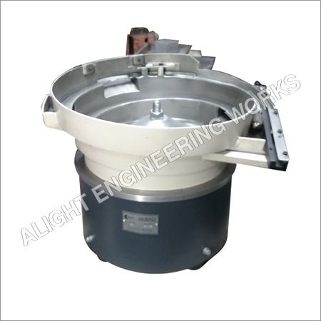 Gray And White Vibrator Bowl Feeder