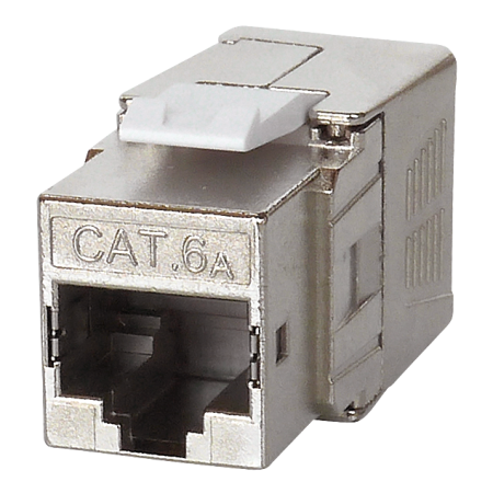 Cat6A STP Toolless Component Level Keystone Jack