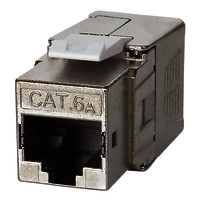 Cat6a Stp Toolless Component Level Keystone Jack - Zinc Alloy, -10~60â, 30n Insertion Force, 750 Mating Cycles, 20 Idc Cycles