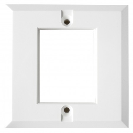 British 6C Style Single Gang Faceplate