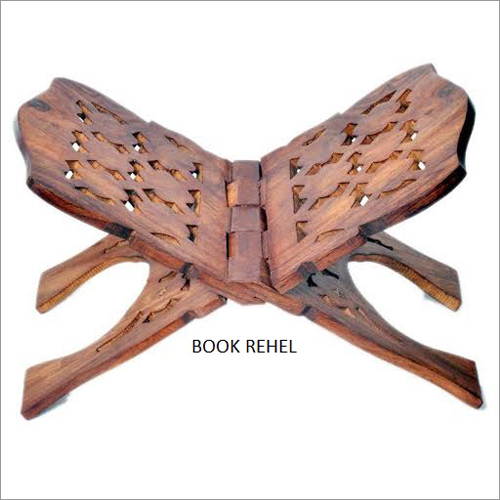 Wooden Book Stand