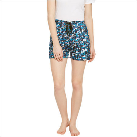 Ladies Blue Color Shorts