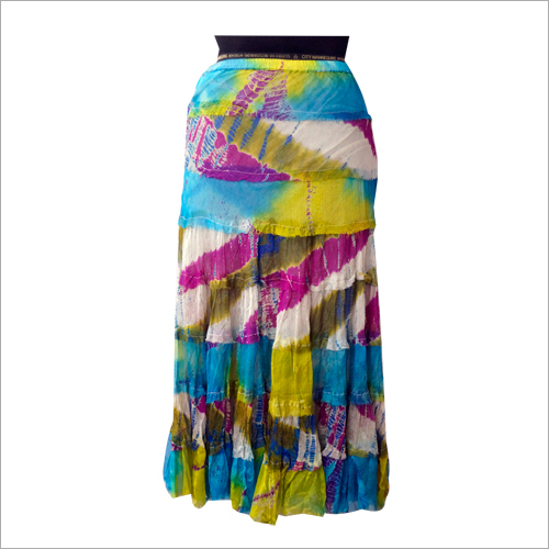 Chiffon Multicolor Skirt