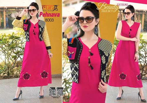 Pink Summer Kurti