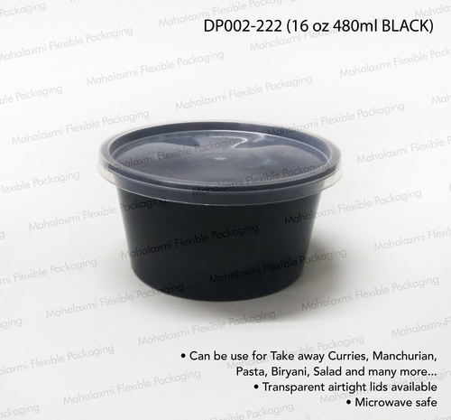 16 oz 480ml BLACK