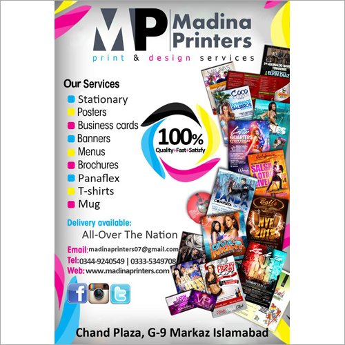 Designer Leaflets Printing Services