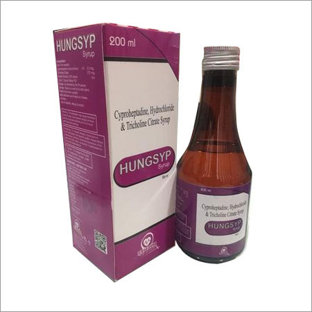 Cyproheptadine Tricholine Citrate Syrup