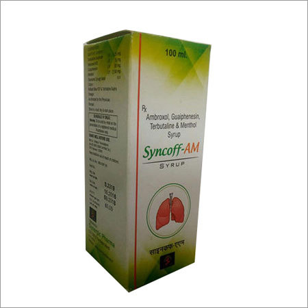 Ambroxol Guaiphenesin Terbutaline and Menthol Syrup