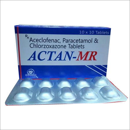 Aceclofenac Paracetamol Chlorzoxazone Tablets