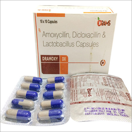 Amoxycillin Dicloxacillin & Lactobacillus Capsules