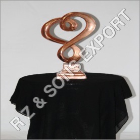 Copper Decorative Sculpture