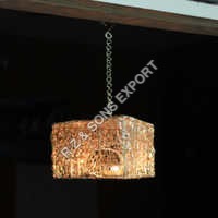 Hanging Iron T-light Design: Triangle