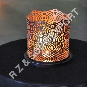 T-Light Powder Coated Design: Round