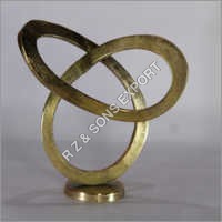 Gold Aluminium Sculpture