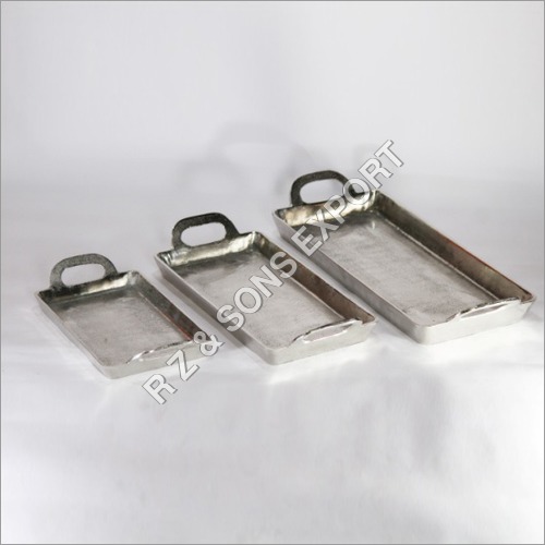 Aluminum Serving Tray Set