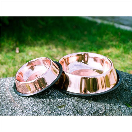 Copper Dog Bowl