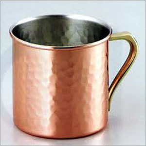 Copper Hammered Mule Mug