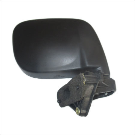 Mahindra Maximo Side Mirror - Plastic 150x100mm Black | Improved Visibility Easy Installation Durable Design
